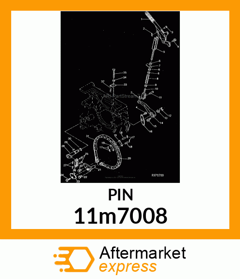 PIN, COTTER 11m7008