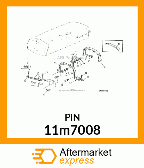 PIN, COTTER 11m7008