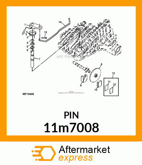 PIN, COTTER 11m7008