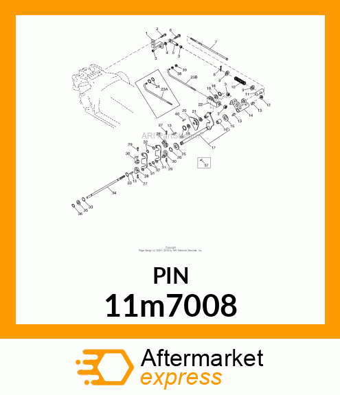 PIN, COTTER 11m7008