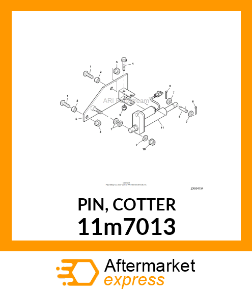 PIN, COTTER 11m7013