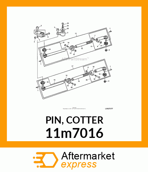 PIN, COTTER 11m7016