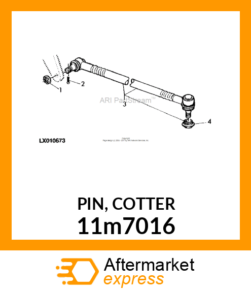 PIN, COTTER 11m7016