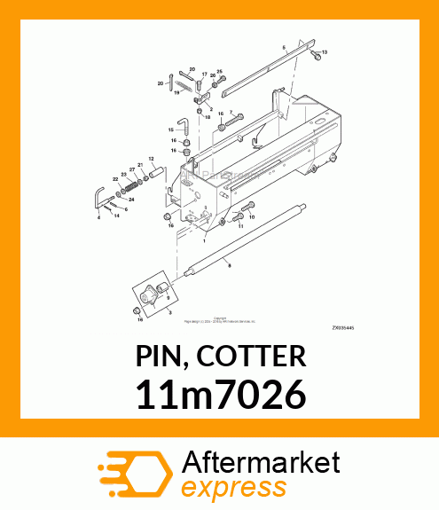 PIN, COTTER 11m7026