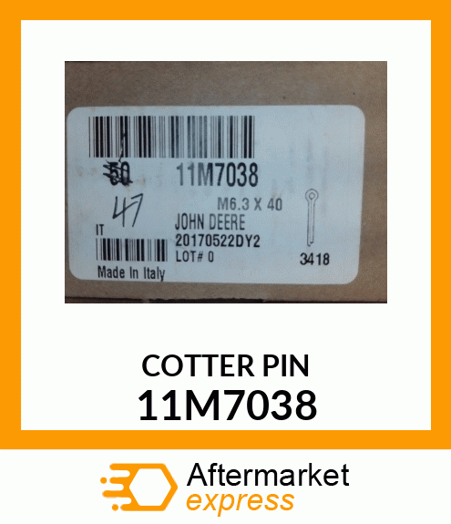 PIN, COTTER 11M7038