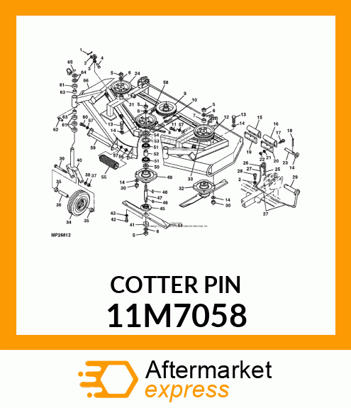 PIN, COTTER 11M7058