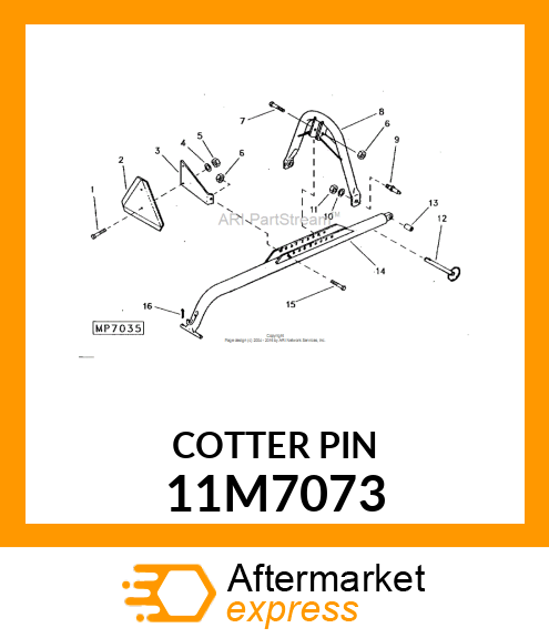 PIN, COTTER 11M7073