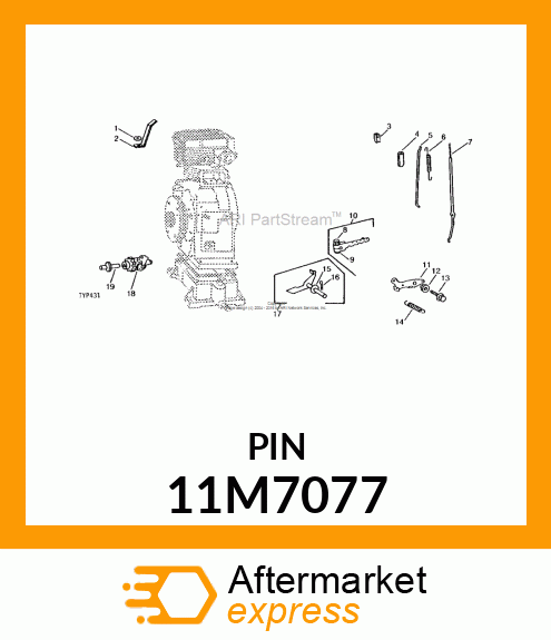 PIN, COTTER 11M7077