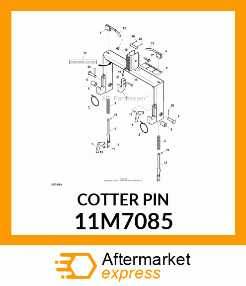 PIN, COTTER 11M7085