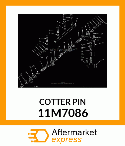 PIN, COTTER 11M7086