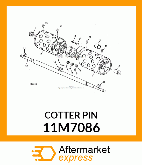 PIN, COTTER 11M7086