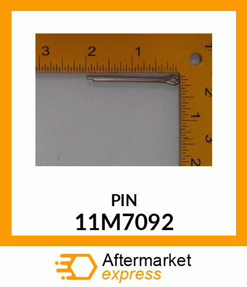 PIN,COTTER 3.2 X 40 DIN 94 ST ZN 11M7092