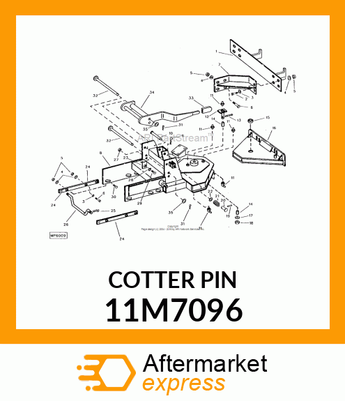 PIN, COTTER 11M7096