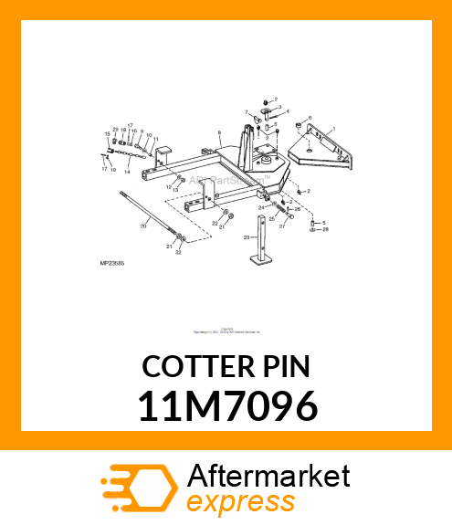 PIN, COTTER 11M7096