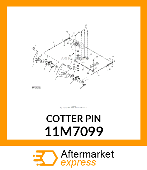 PIN, COTTER 11M7099