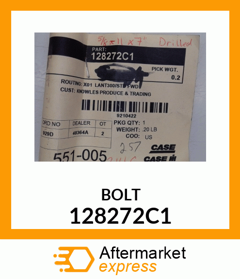 BOLT 128272C1