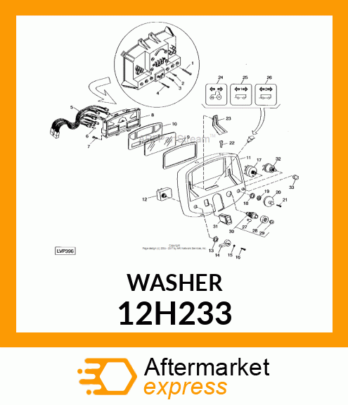 WASHER, HELICAL SPRING LOCK, RGLR 12H233