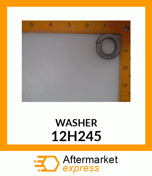 Spare part 12H245 + WASHER, HELICAL SPRING LOCK, RGLR