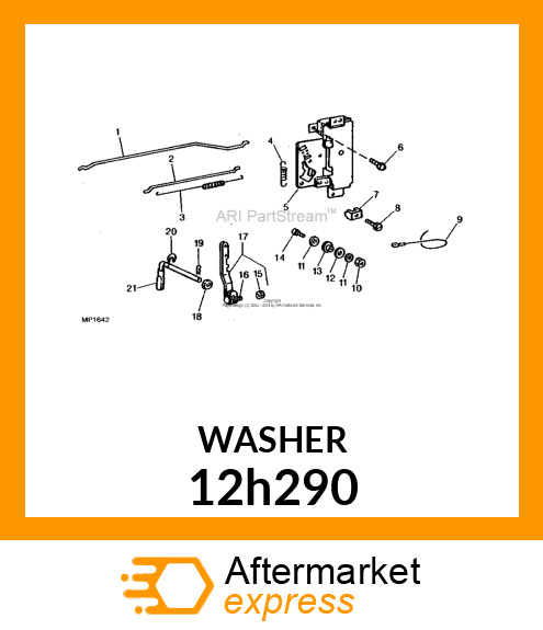 WASHER, TOOTH, EXTERNAL 12h290