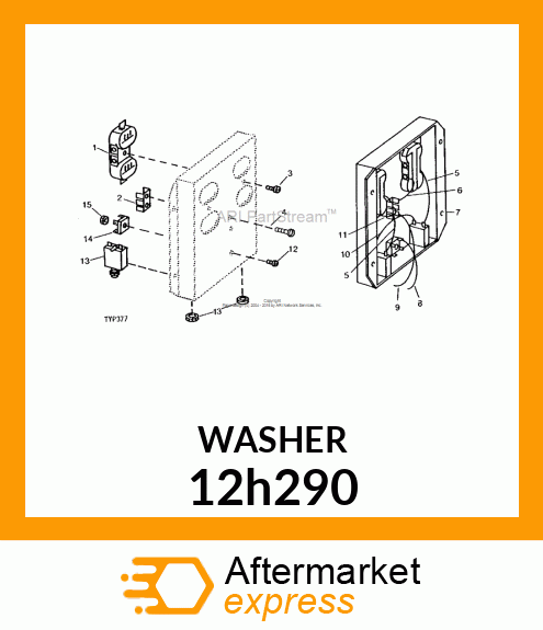 WASHER, TOOTH, EXTERNAL 12h290