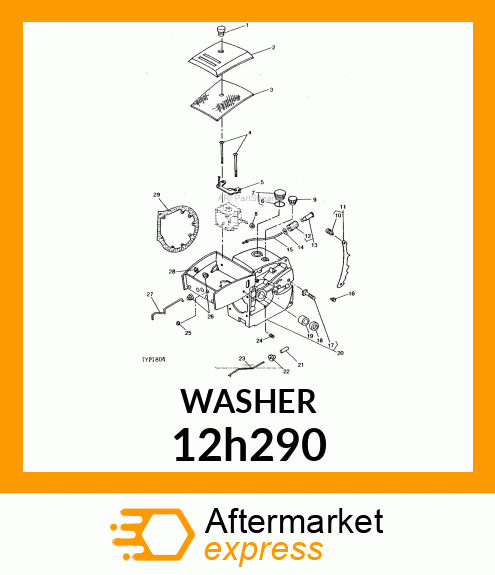 WASHER, TOOTH, EXTERNAL 12h290