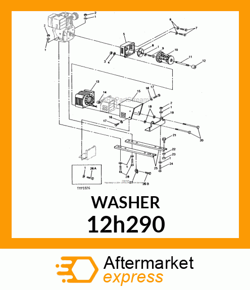 WASHER, TOOTH, EXTERNAL 12h290