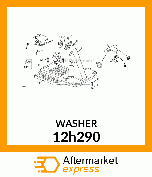 WASHER, TOOTH, EXTERNAL 12h290