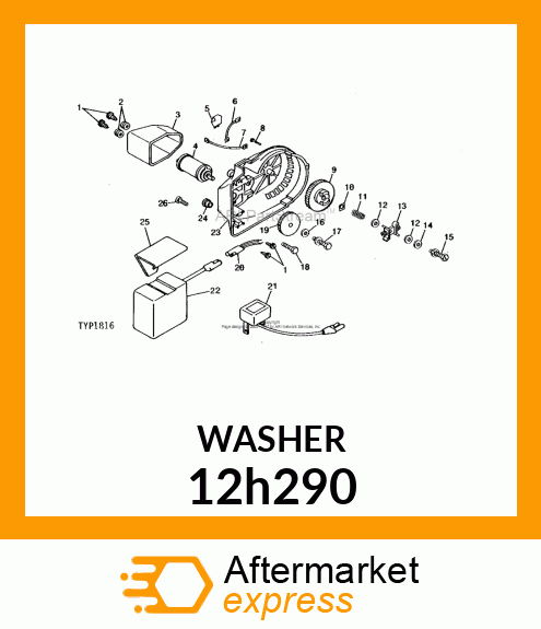 WASHER, TOOTH, EXTERNAL 12h290