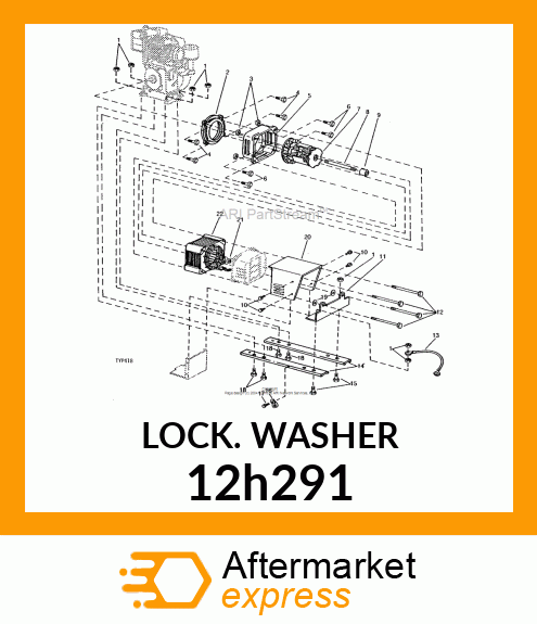 WASHER, TOOTH, EXTERNAL 12h291