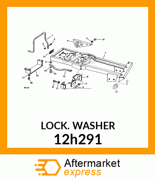 WASHER, TOOTH, EXTERNAL 12h291