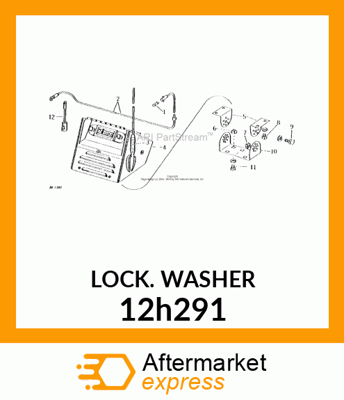 WASHER, TOOTH, EXTERNAL 12h291