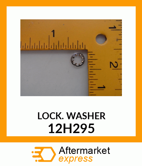 WASHER, TOOTH, INTERNAL 12H295