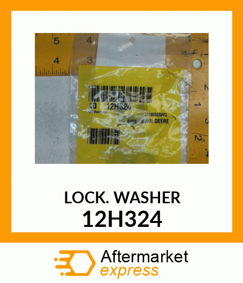 WASHER, TOOTH, COUNTERSUNK EXTERNAL 12H324