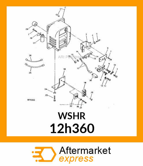 WASHER, TOOTH, EXTERNAL 12h360