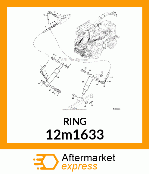 WASHER, HELICAL SPRING LOCK 12m1633