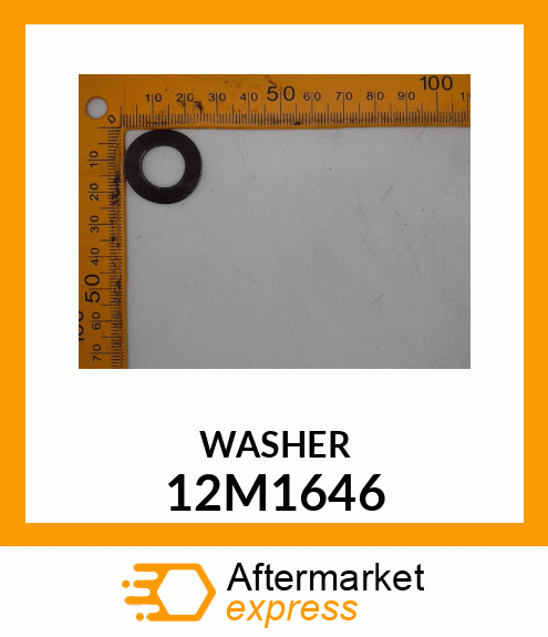 WASHER, METALLIC, CRINKLED 12M1646