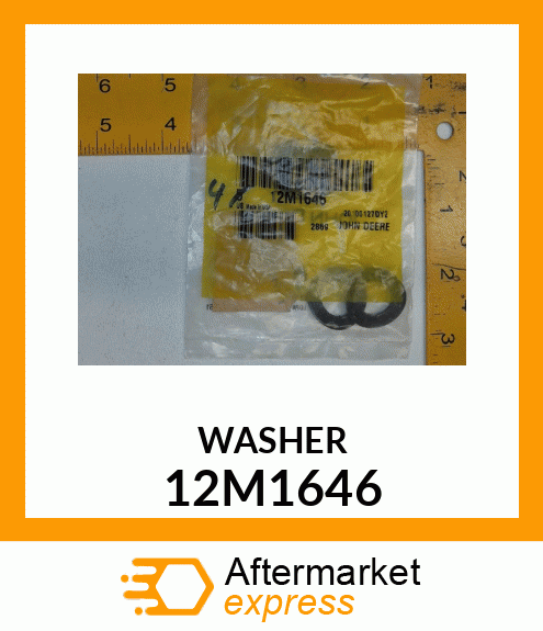 WASHER, METALLIC, CRINKLED 12M1646