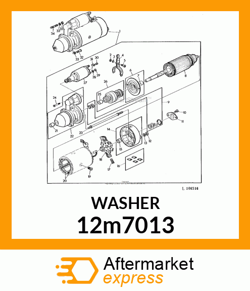 WASHER, LOCK DIN127 12m7013