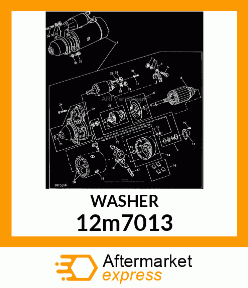 WASHER, LOCK DIN127 12m7013