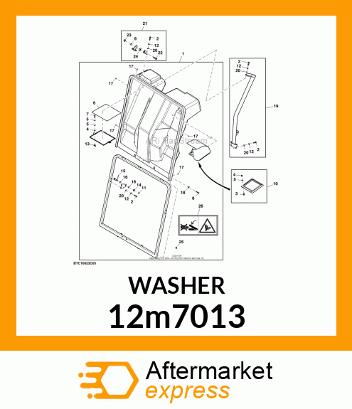 WASHER, LOCK DIN127 12m7013