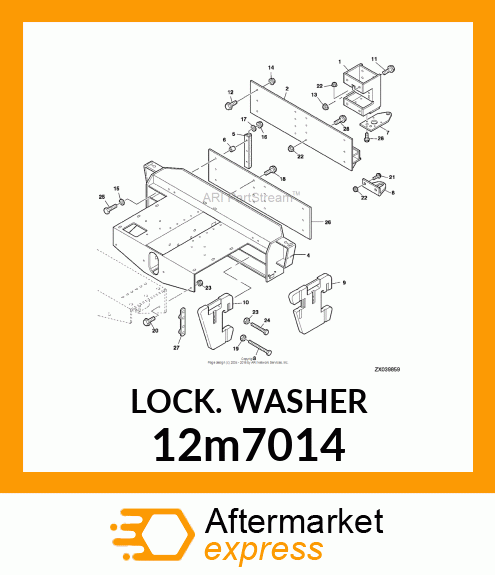 LOCK WASHER DIN127 12X21 1 12m7014