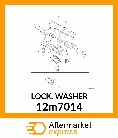 LOCK WASHER DIN127 12X21 1 12m7014