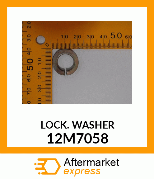 WASHER, HELICAL SPRING LOCK 12M7058