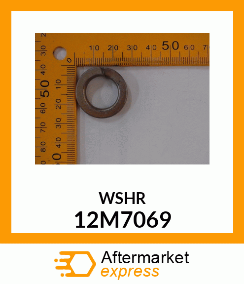 WASHER, HELICAL SPRING LOCK, RGLR 12M7069