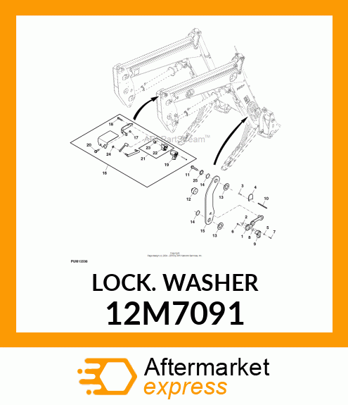 WASHER, TOOTH, INTERNAL 12M7091