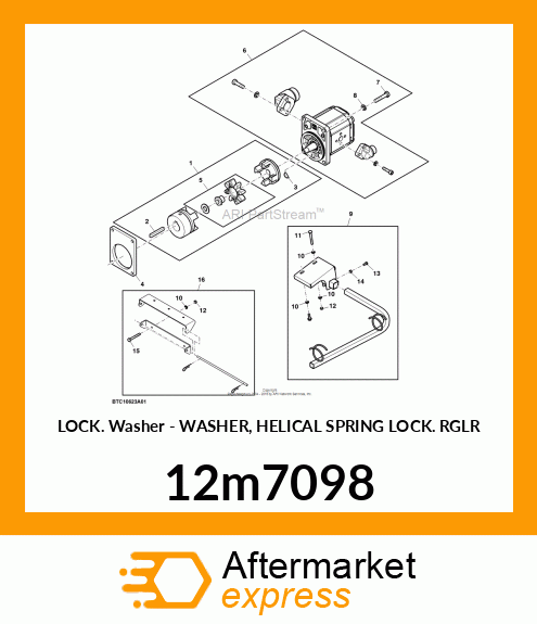 LOCK WASHER 12m7098