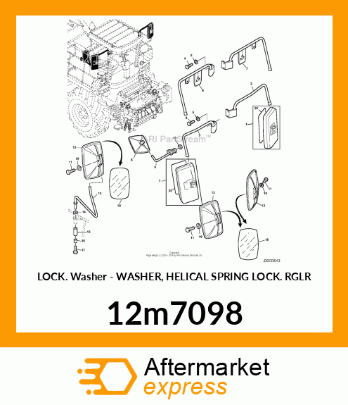 LOCK WASHER 12m7098