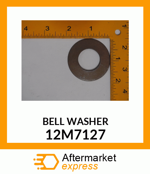 WASHER, METALLIC, CONICAL 12M7127