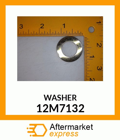 WASHER, WASHER 12M7132