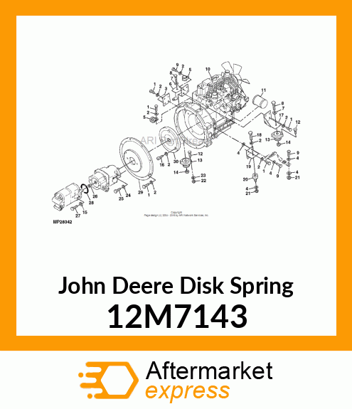 Disk Spring 12M7143